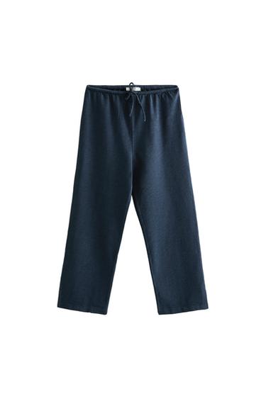 Zara Капри из хлопка