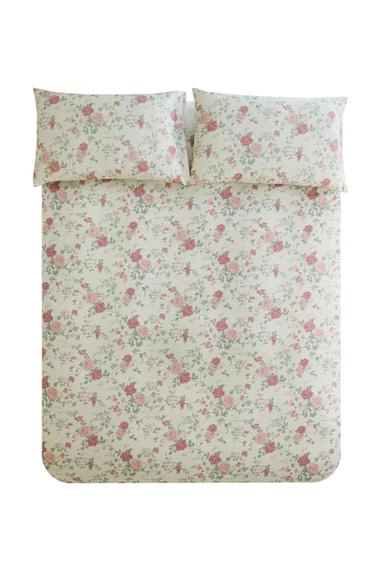 Peony Print Sateen Duvet Cover- Заказать в России