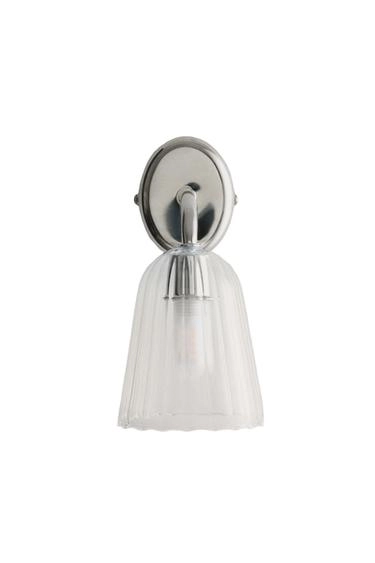 Настенный светильник lamp из стекла и железа