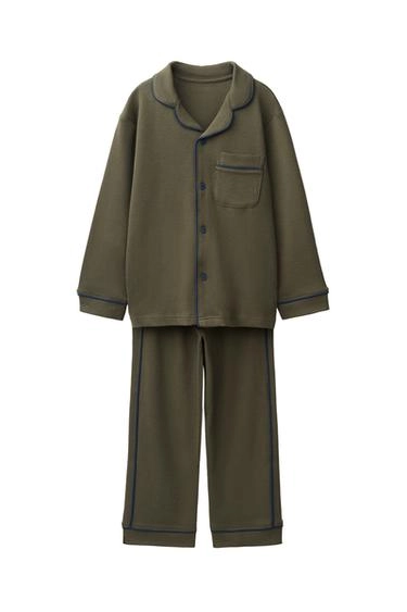 6-14 Years/ Pyjamas With Contrast Detail