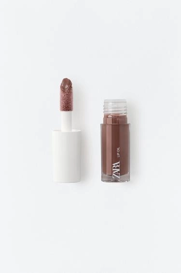 Питательное масло для губ zara vibrant caramel