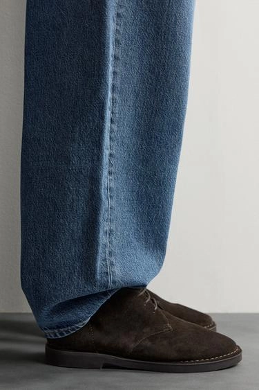 Leather boots