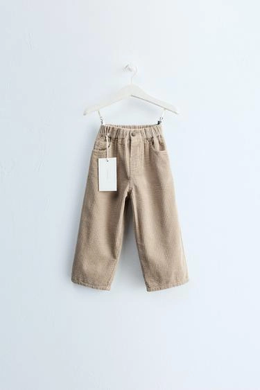 Брюки из вельвета прямого кроя ZARA «TIMELESS»