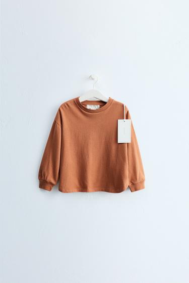 Zara Футболка ZARA «TIMELESS» с простыми манжетами