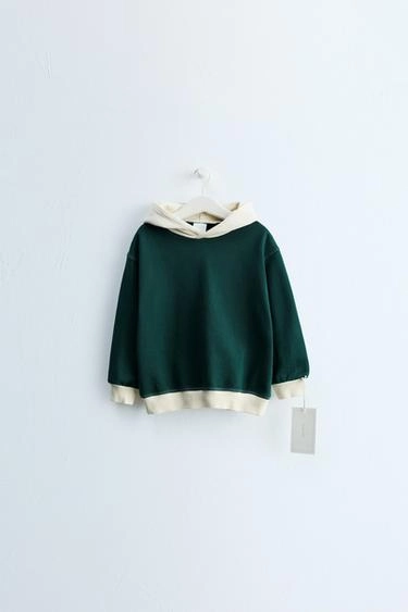 Худи ZARA «TIMELESS» с цветными блоками