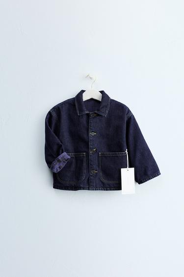 Zara Двусторонняя джинсовая куртка ZARA «TIMELESS»