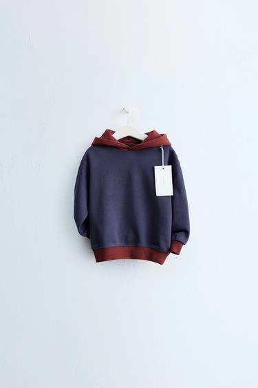 Худи zara timeless с цветными блоками- Заказать в России