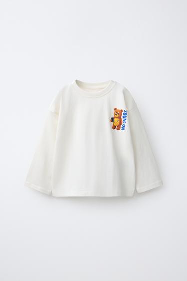 Zara Футболка с анималистичным принтом