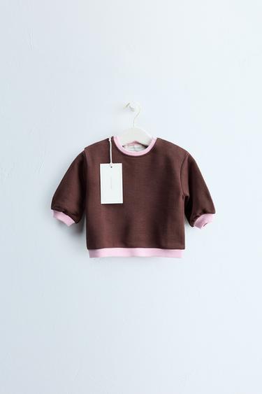 Zara ZARA TIMELESS - контрастный свитшот купить с доставкой.