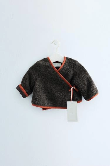 Пальто Zara «Timeless» из искусственной овчины manteco с шерстяным эффектом- Заказать в России