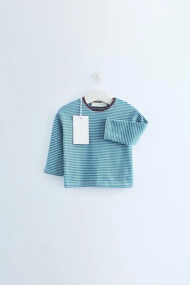 Футболка zara timeless в полоску