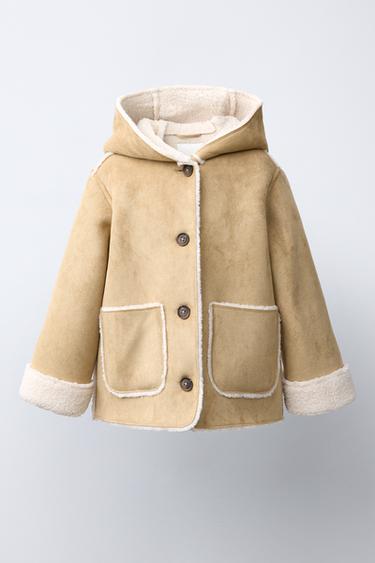Zara Двустороннее пальто