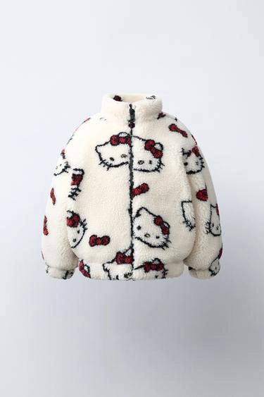 Куртка с искусственным мехом hello kitty © sanrio