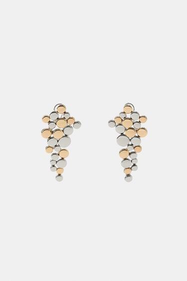 Zara Серьги-водопад с разными деталями купить с доставкой.