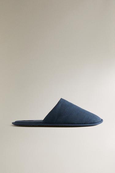 Zara Льняные тапочки-мюли купить с доставкой.