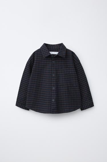 Zara Рубашка в клетку