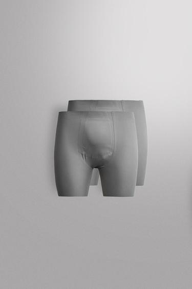 Zara Два боксёра из технической ткани, 2 шт. купить с доставкой.