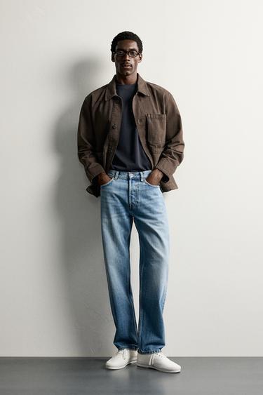 Zara Оверсорти с карманами в классическом крое