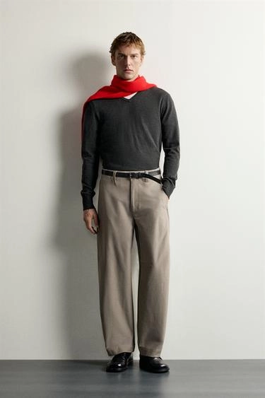 Брюки balloon fit
