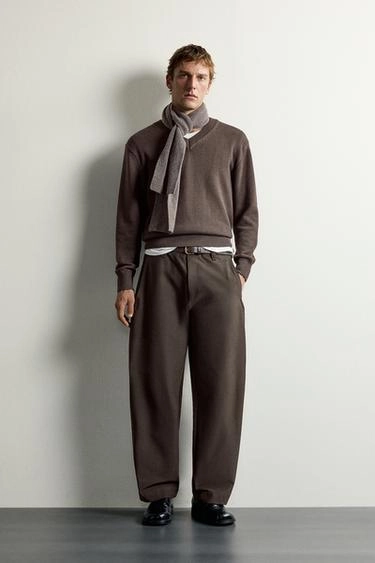 Брюки balloon fit