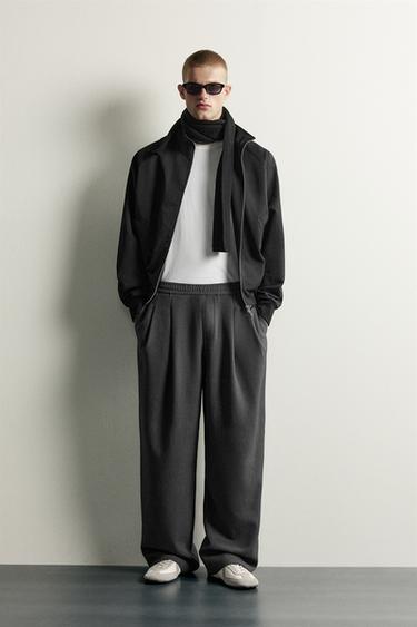 Zara Комфортные брюки свободного кроя