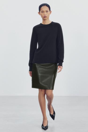 Zara Футболка с длинным рукавом