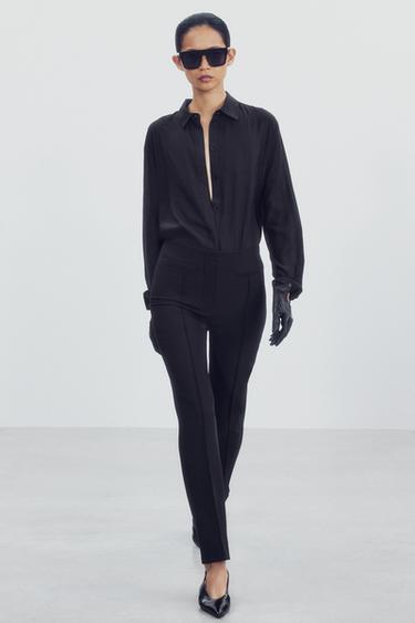 Zara Брюки ZW с декоративным швом