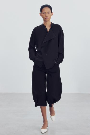 Zara Рубашка на запа́х из коллекции ZW