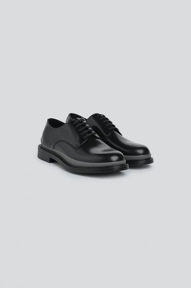 Zara Кожаные туфли дерби