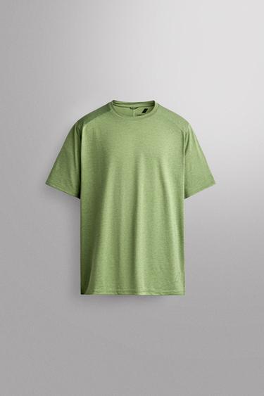 Zara Техническая футболка с выраженной фактурой купить с доставкой.