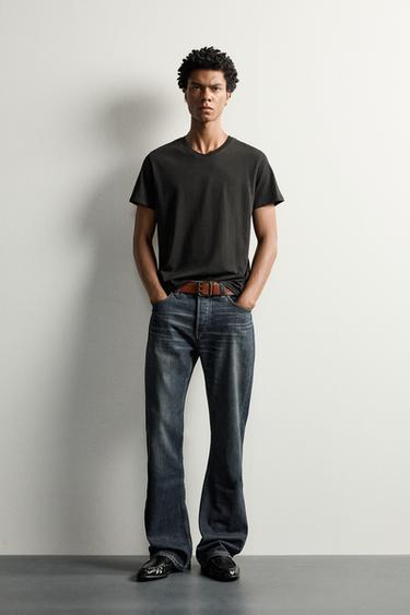 Zara Джинсы клёш