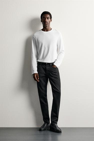 Zara Узкие джинсы базовые купить с доставкой.