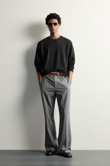 Zara Джемпер REGULAR FIT с декоративным швом