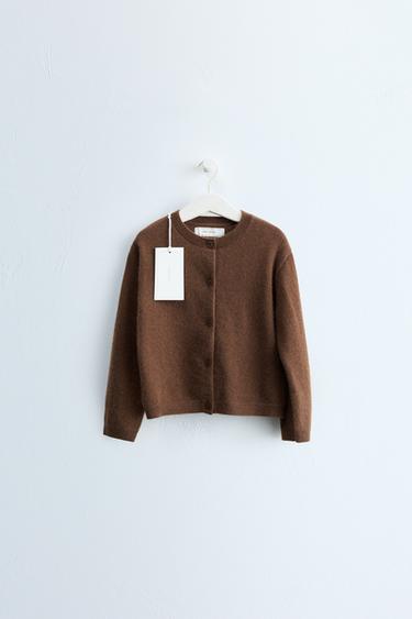Zara Кардиган ZARA «TIMELESS» из 100% кашемира купить с доставкой.