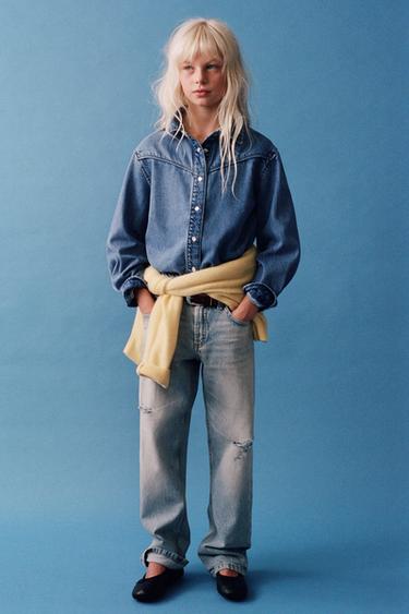 Zara Джинсовая рубашка