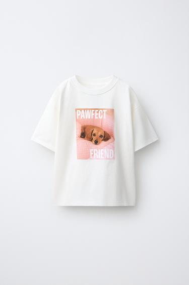 Zara Футболка с фотопринтом
