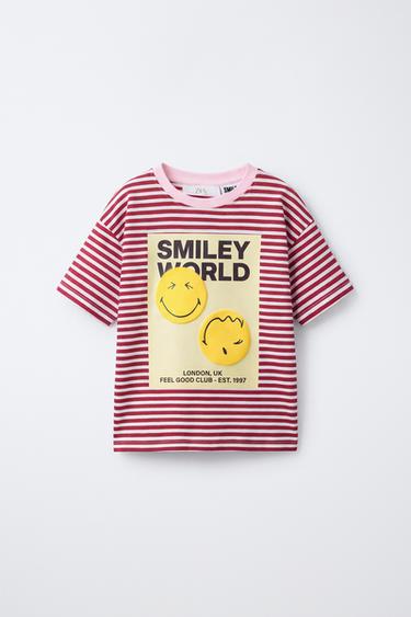 Zara Футболка SMILEYWORLD® в полоску