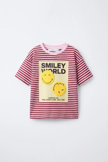 Футболка smileyworld® в полоску- Заказать в России