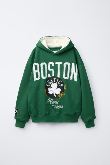 Zara Худи с принтом NBA BOSTON CELTICS