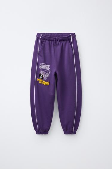 Zara Спортивные брюки NBA LOS ANGELES LAKERS купить с доставкой.
