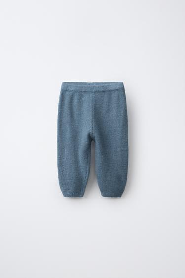 Zara Однотонные вязаные брюки