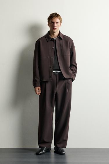 Zara Рубашка оверсайз BOXY FIT