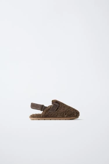 Мюли barefoot из искусственной шерсти- Заказать в России