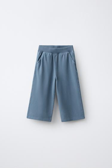 Zara Широкие брюки с эластичным поясом