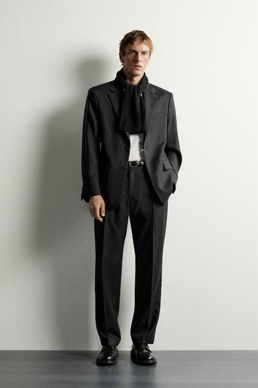 Zara Пиджак в полоску MANTECO® из 100% шерсти
