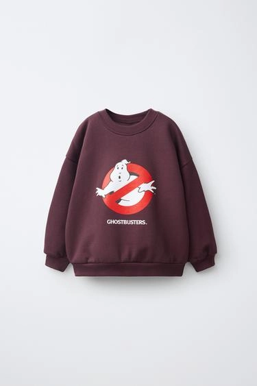 Свитшот с принтом ghostbusters™- Заказать в России