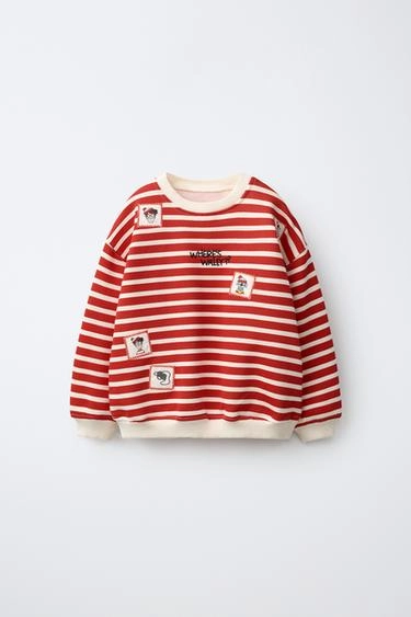 Свитшот в полоску wheres wally? ® dreamworks- Заказать в России