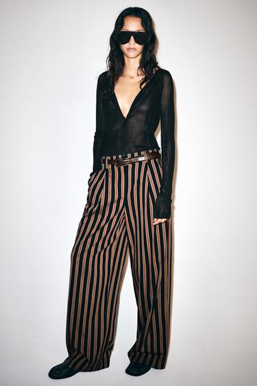 Zara Плиссированные брюки из коллекции ZW