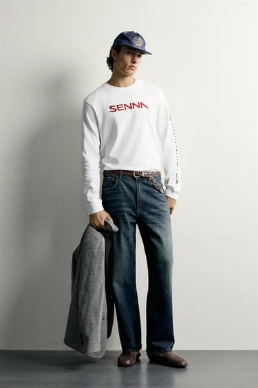 Футболка с принтом ayrton senna © senna brands- Заказать в России