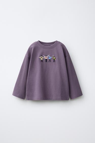 Zara Футболка с вышивкой THE BEATLES™